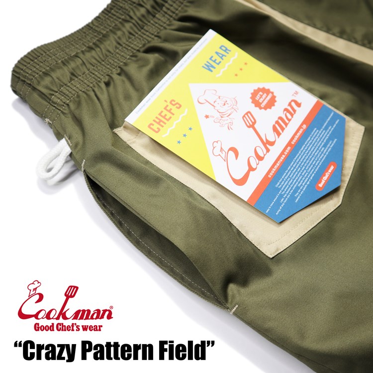 �����եѥ�� Chef Pants Short Crazy Pattern Field