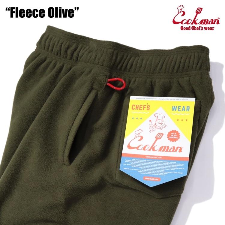 �����եѥ�� Chef Pants Fleece Olive