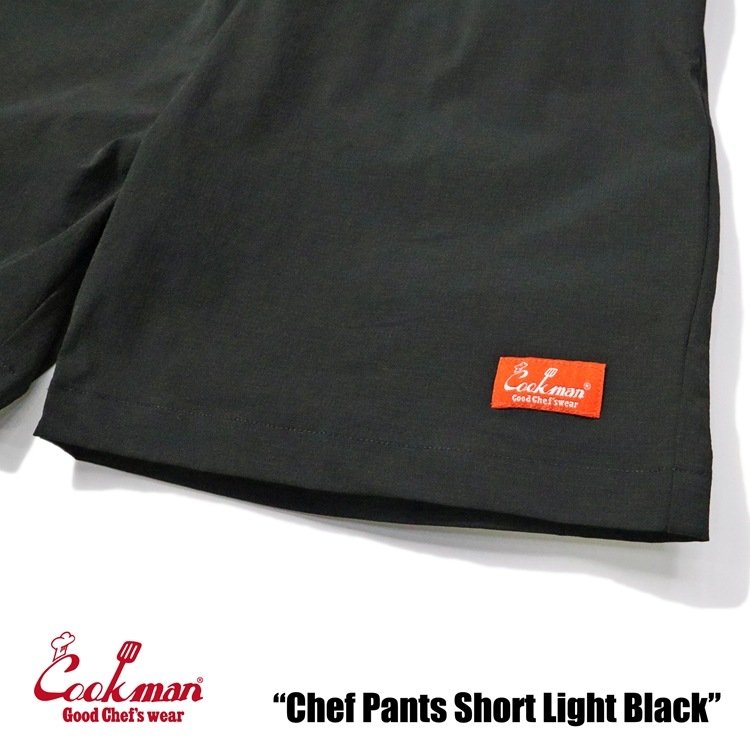 եѥ Chef Pants Short Light Black