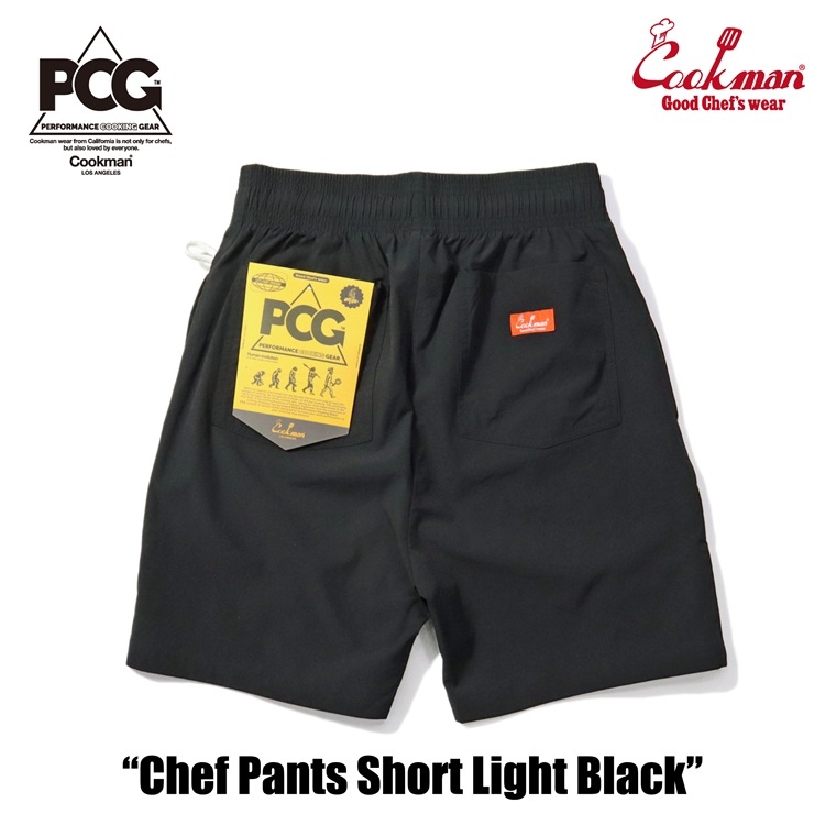 եѥ Chef Pants Short Light Black