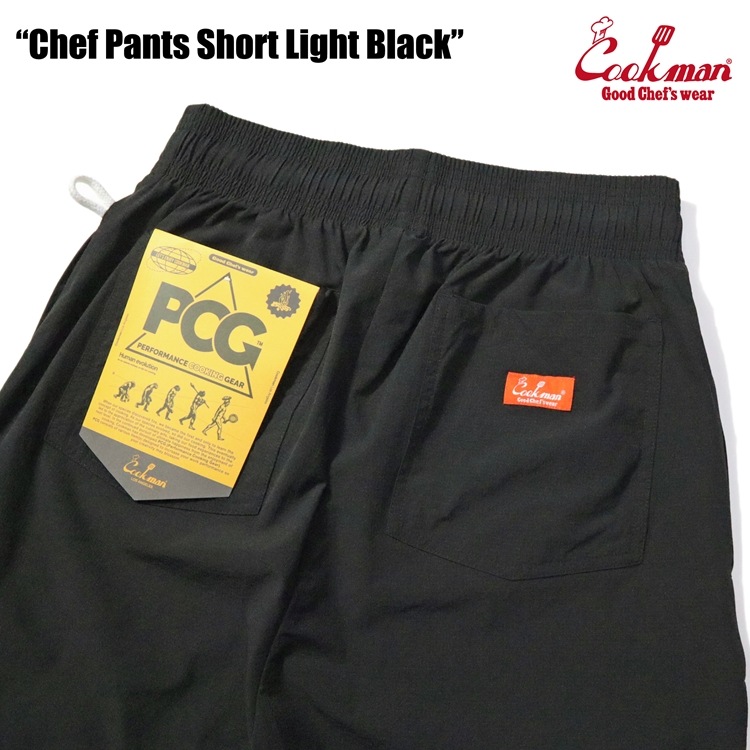 եѥ Chef Pants Short Light Black