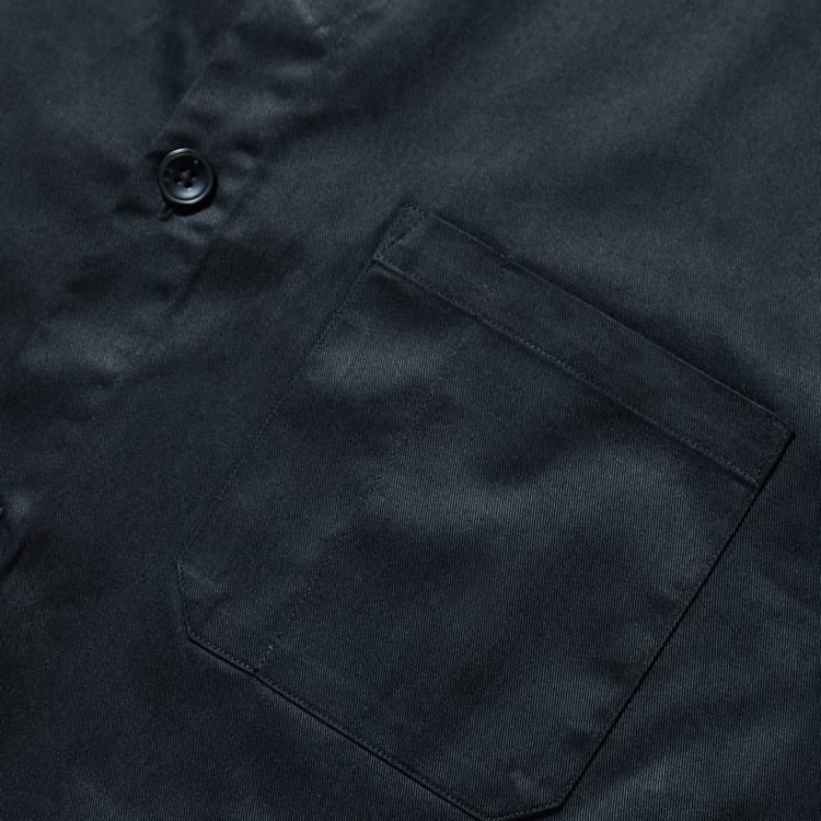 ����� Busboy Shirts Short Sleeve Mesh Back Black