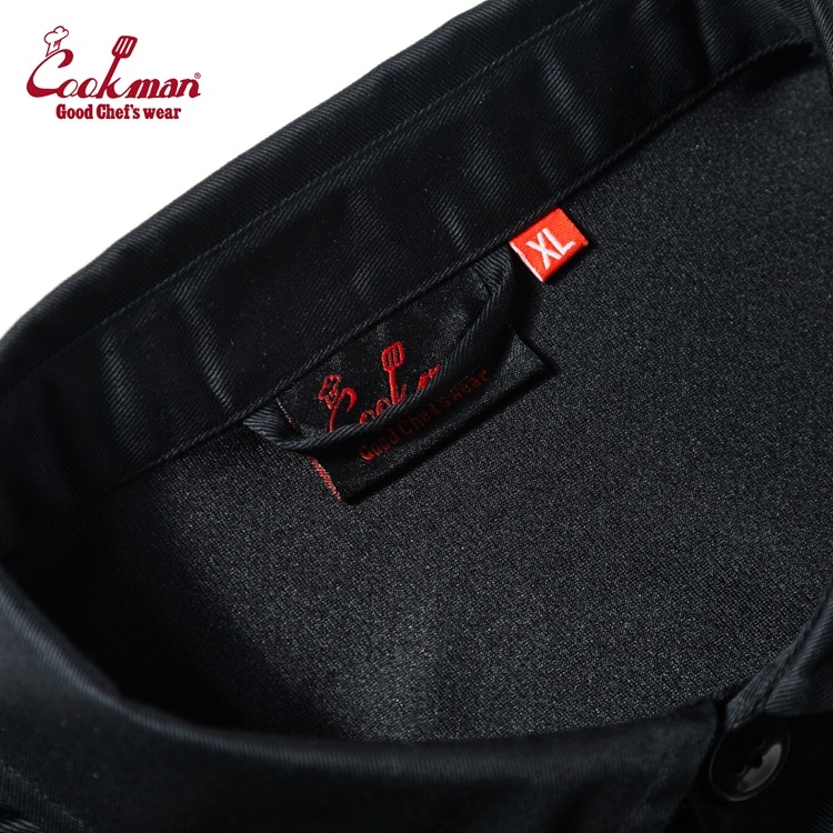 ����� Busboy Shirts Short Sleeve Mesh Back Black