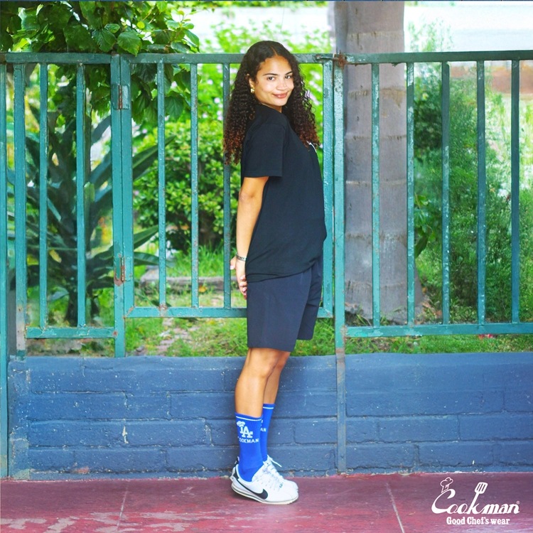 å Rib Crew Socks Chef Hat LA Blue