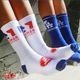 å Rib Crew Socks Chef Hat LA Blue