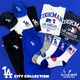 å Rib Crew Socks Chef Hat LA Blue