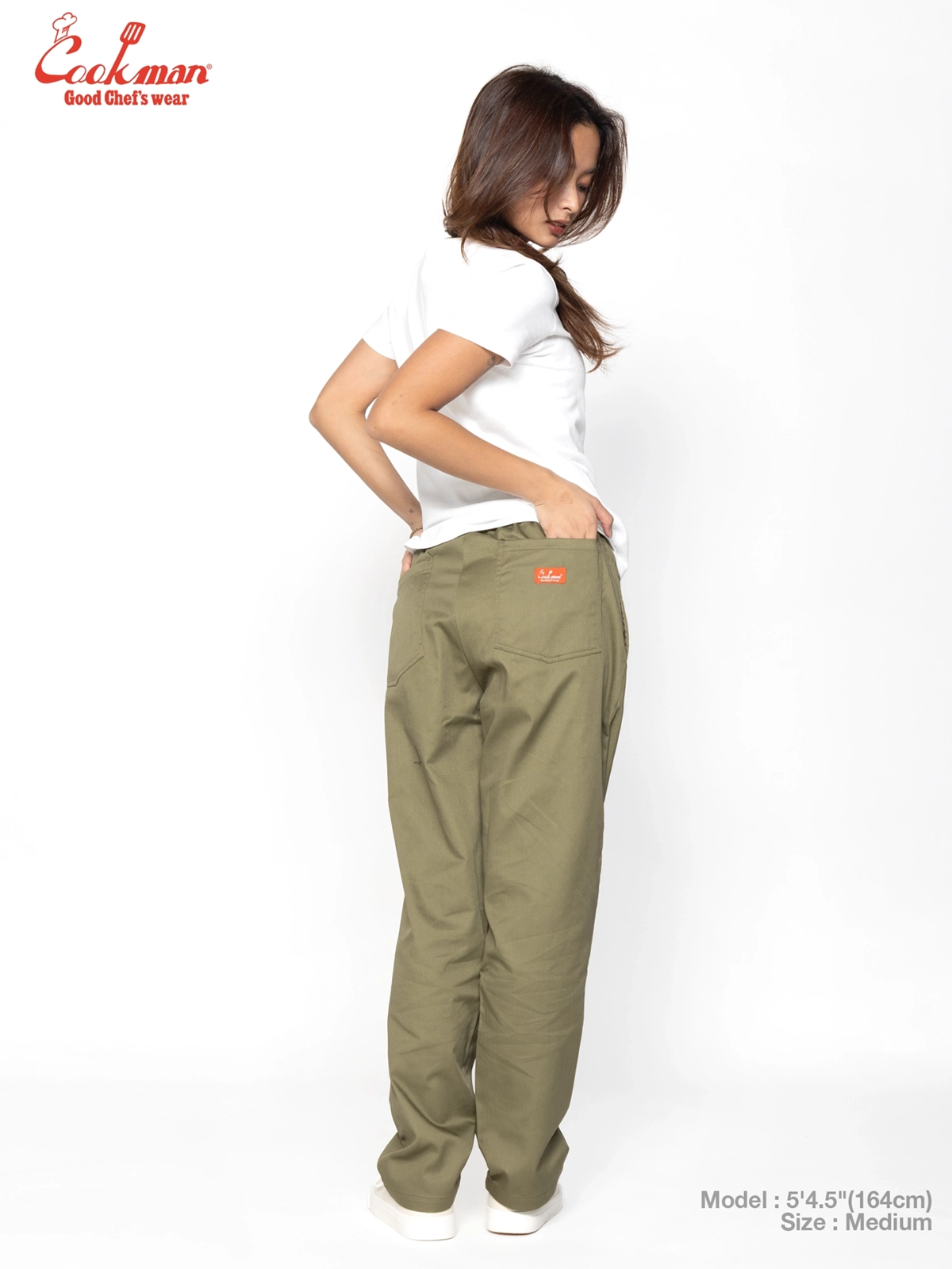 �����եѥ�� Chef Pants Olive