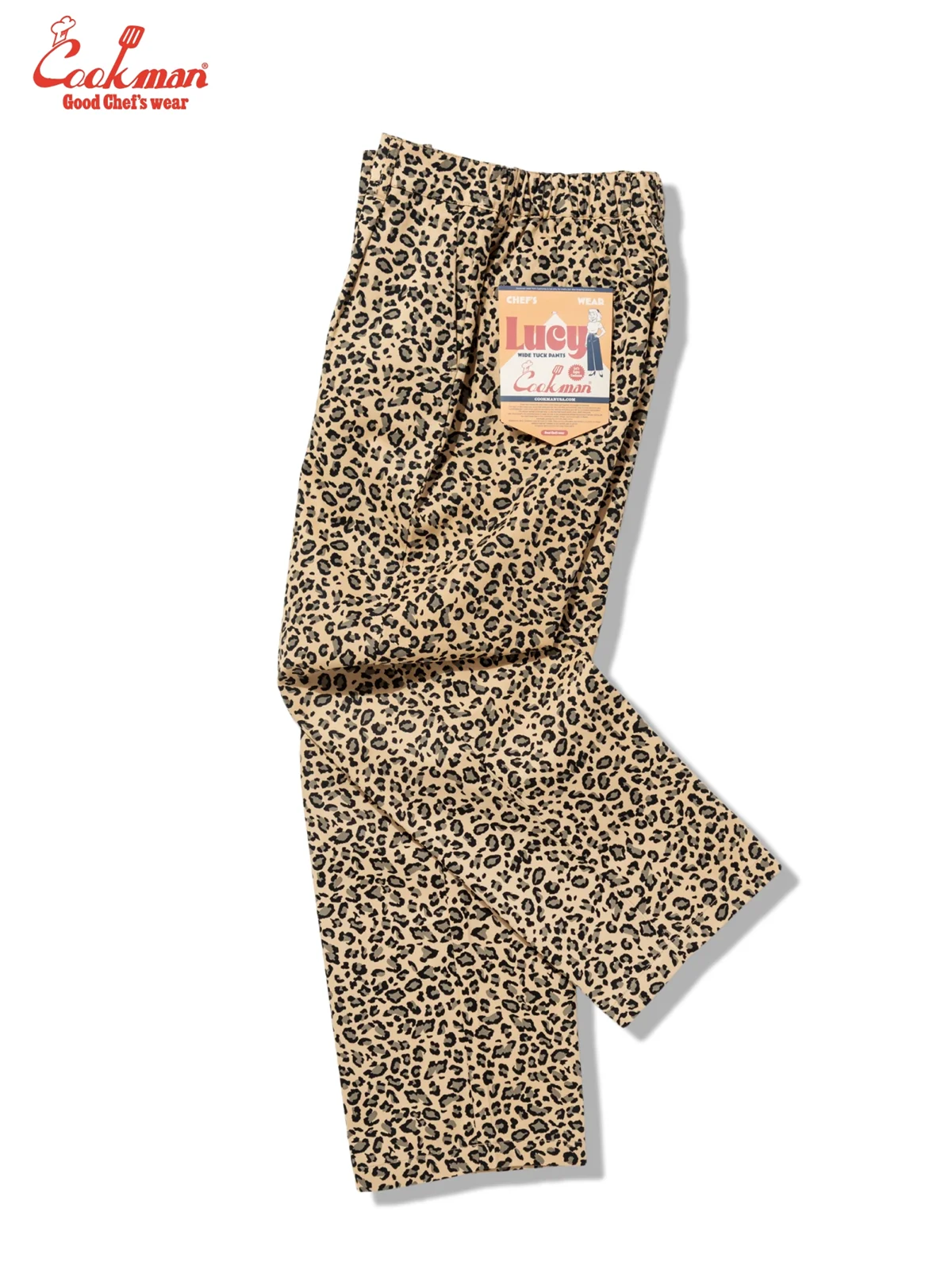 �롼�����ѥ�� Lucy Pants Leopard Beige