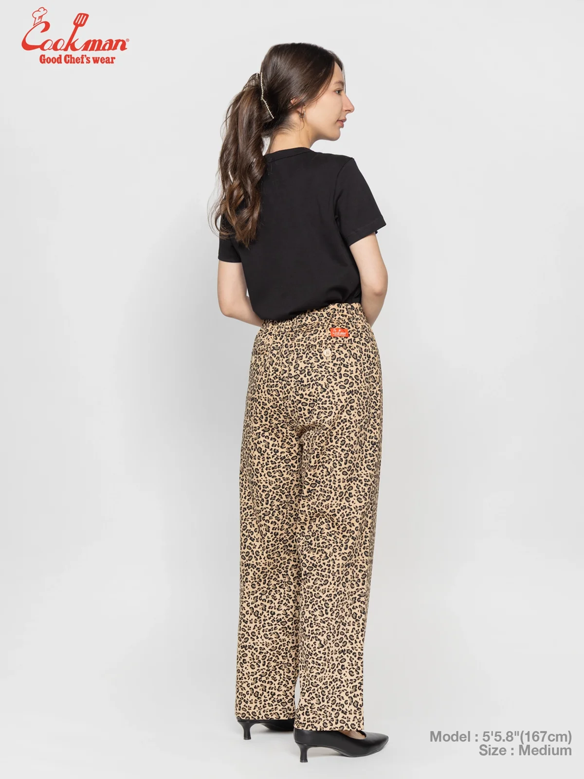 �롼�����ѥ�� Lucy Pants Leopard Beige
