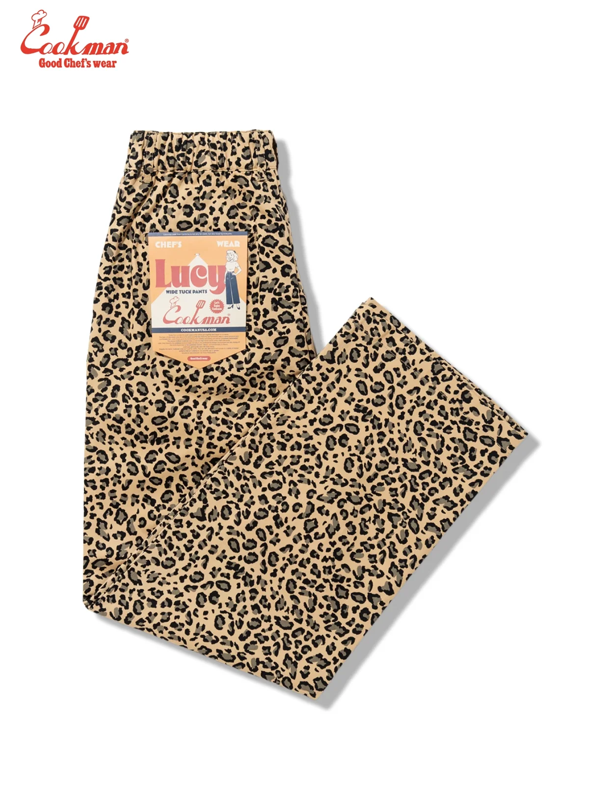 �롼�����ѥ�� Lucy Pants Leopard Beige