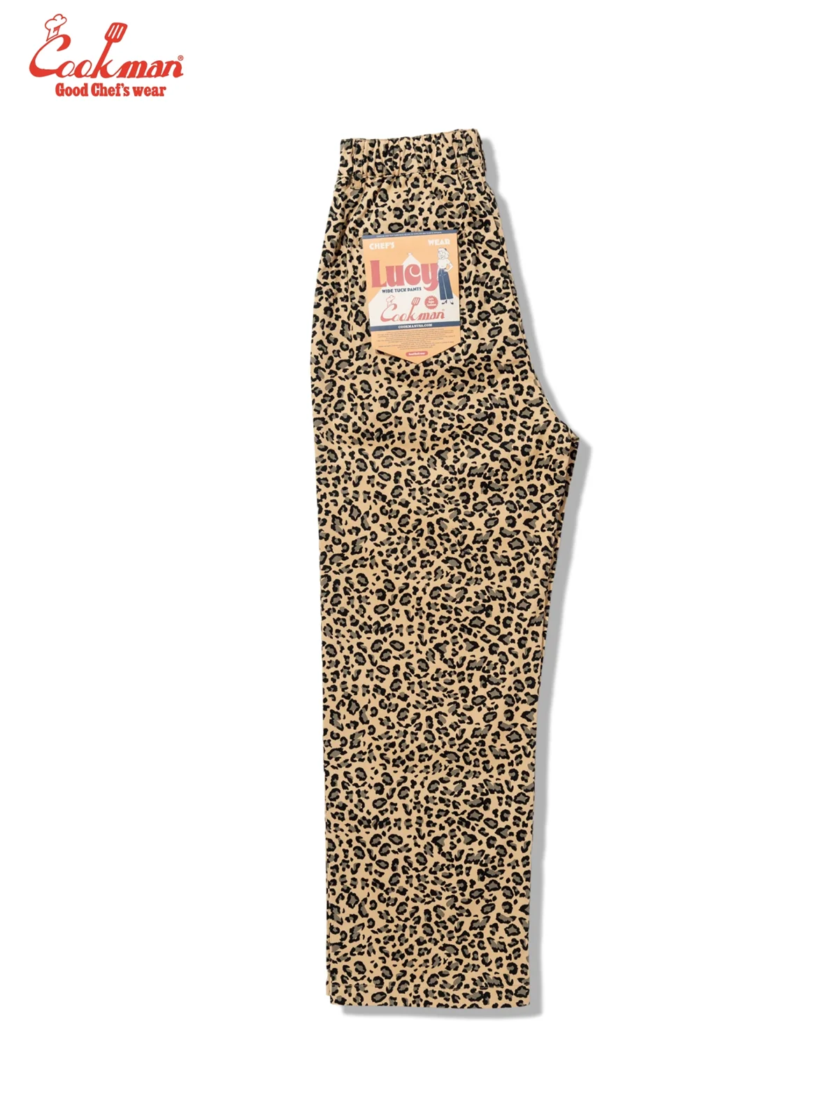 �롼�����ѥ�� Lucy Pants Leopard Beige