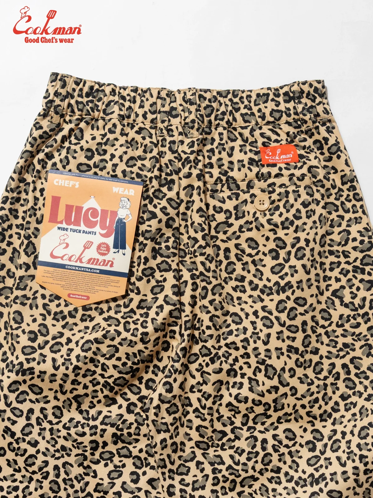 �롼�����ѥ�� Lucy Pants Leopard Beige