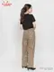 �롼�����ѥ�� Lucy Pants Leopard Beige