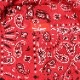 եѥ Chef Pants Short Paisley Red