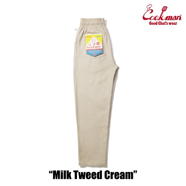 �����եѥ�� Chef Pants Milk Tweed Cream