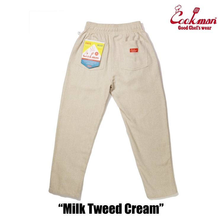 �����եѥ�� Chef Pants Milk Tweed Cream