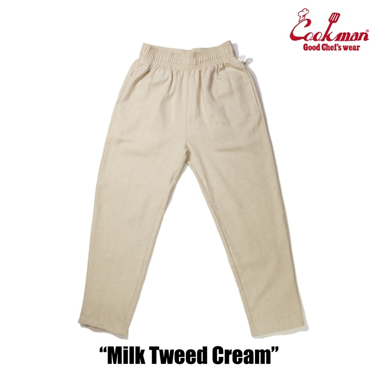 �����եѥ�� Chef Pants Milk Tweed Cream