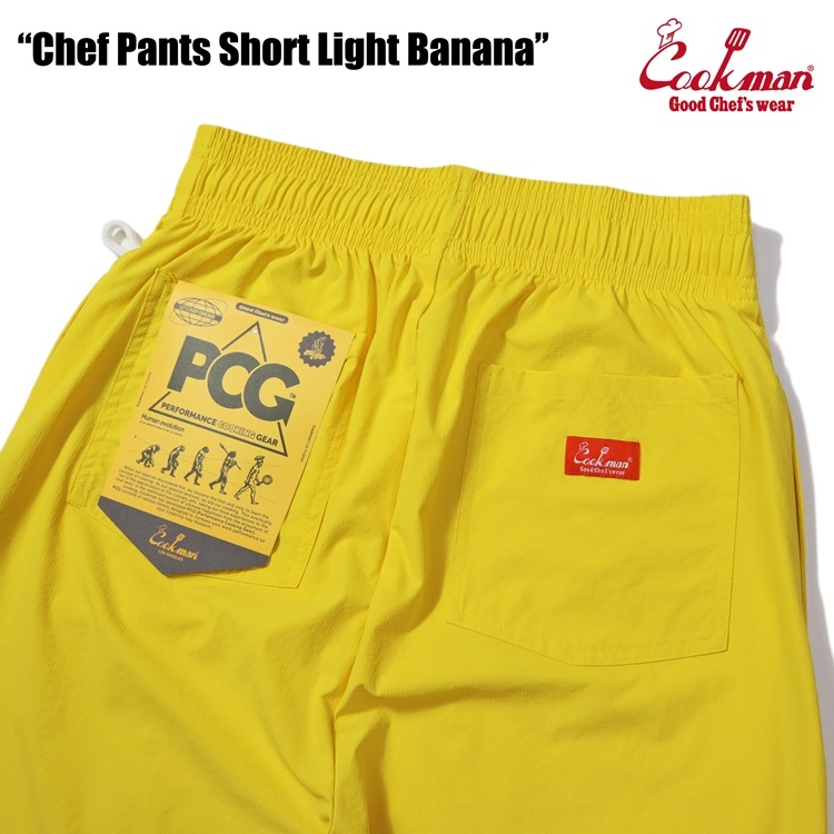 եѥ Chef Pants Short Light Banana