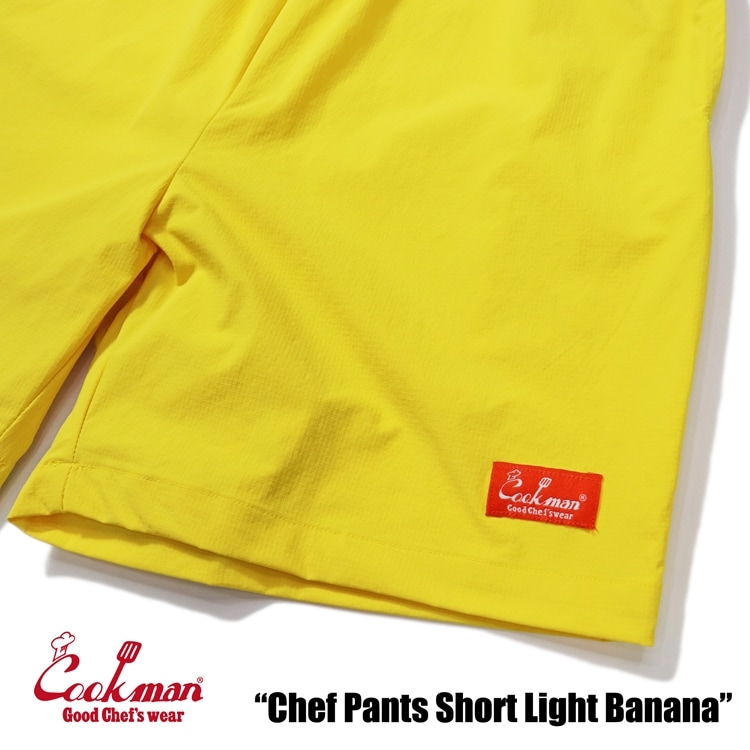 եѥ Chef Pants Short Light Banana