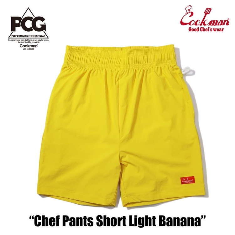 եѥ Chef Pants Short Light Banana