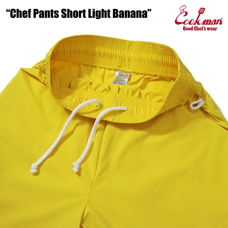 եѥ Chef Pants Short Light Banana