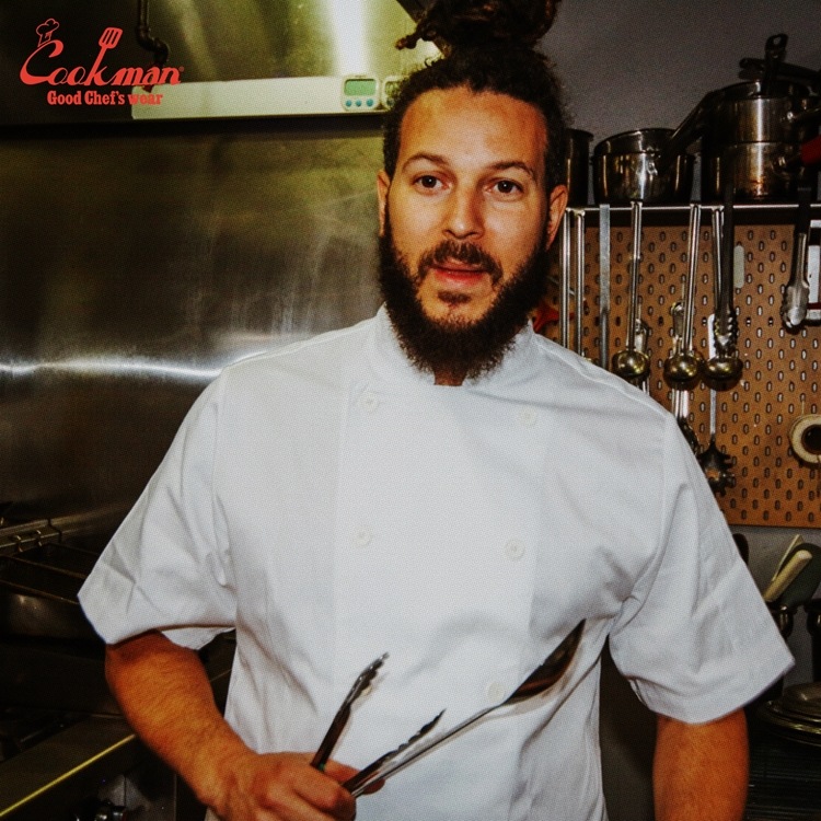�����ե����� Chef Coat Short Sleeve Vented White