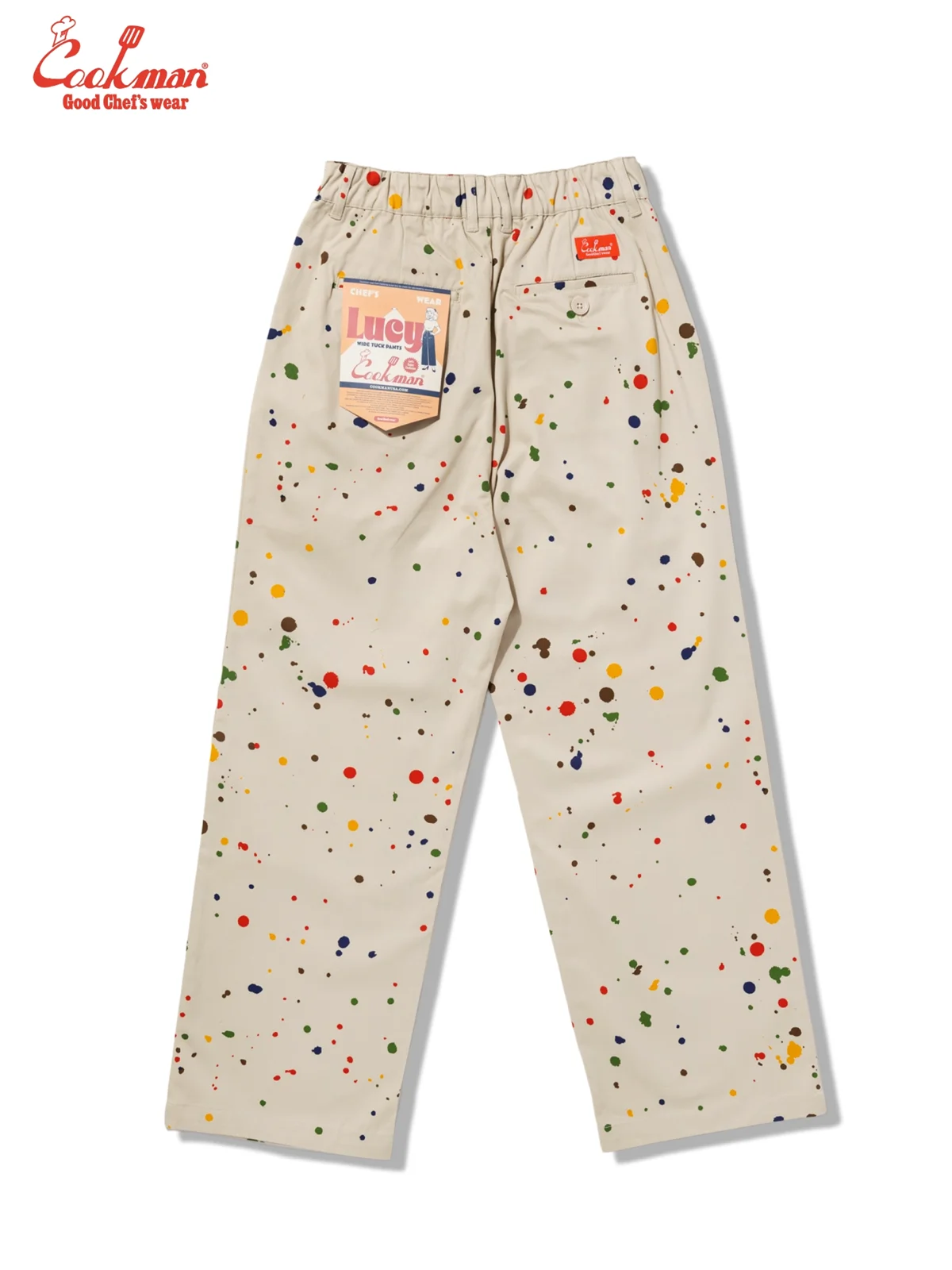 �롼�����ѥ�� Lucy Pants Sauce Splash Beige