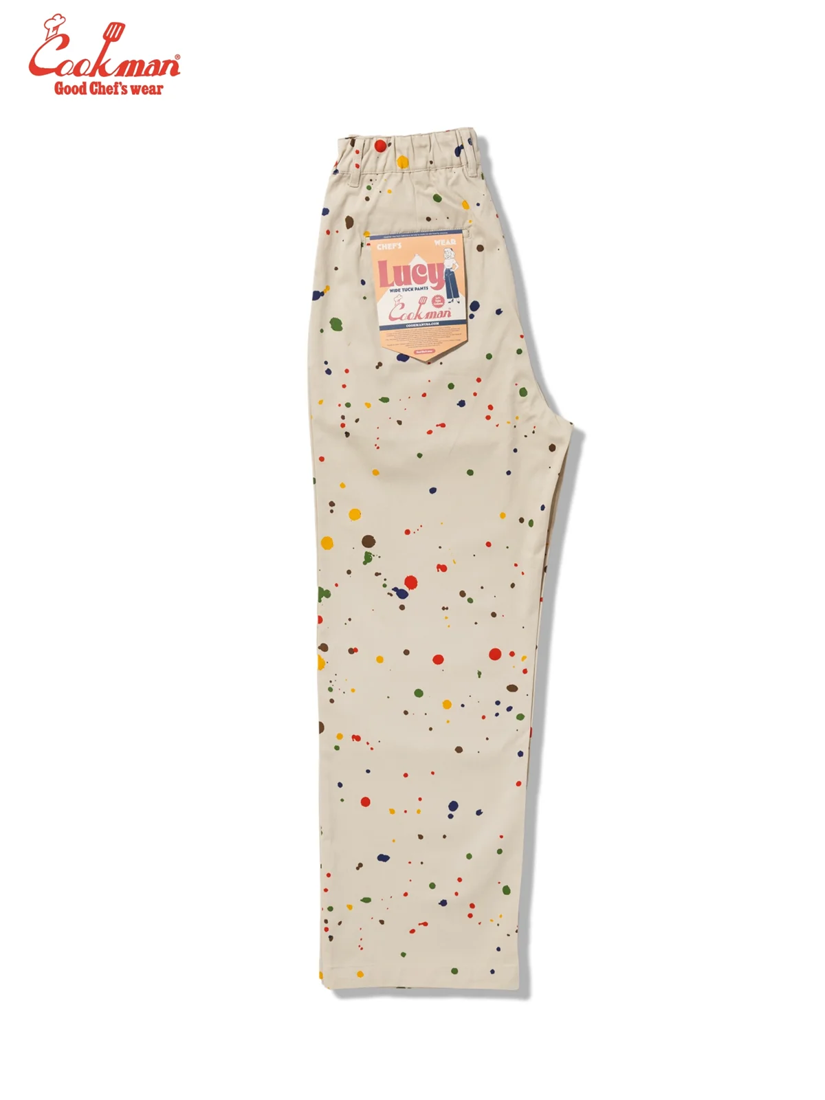 �롼�����ѥ�� Lucy Pants Sauce Splash Beige