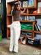 �롼�����ѥ�� Lucy Pants Sauce Splash Beige