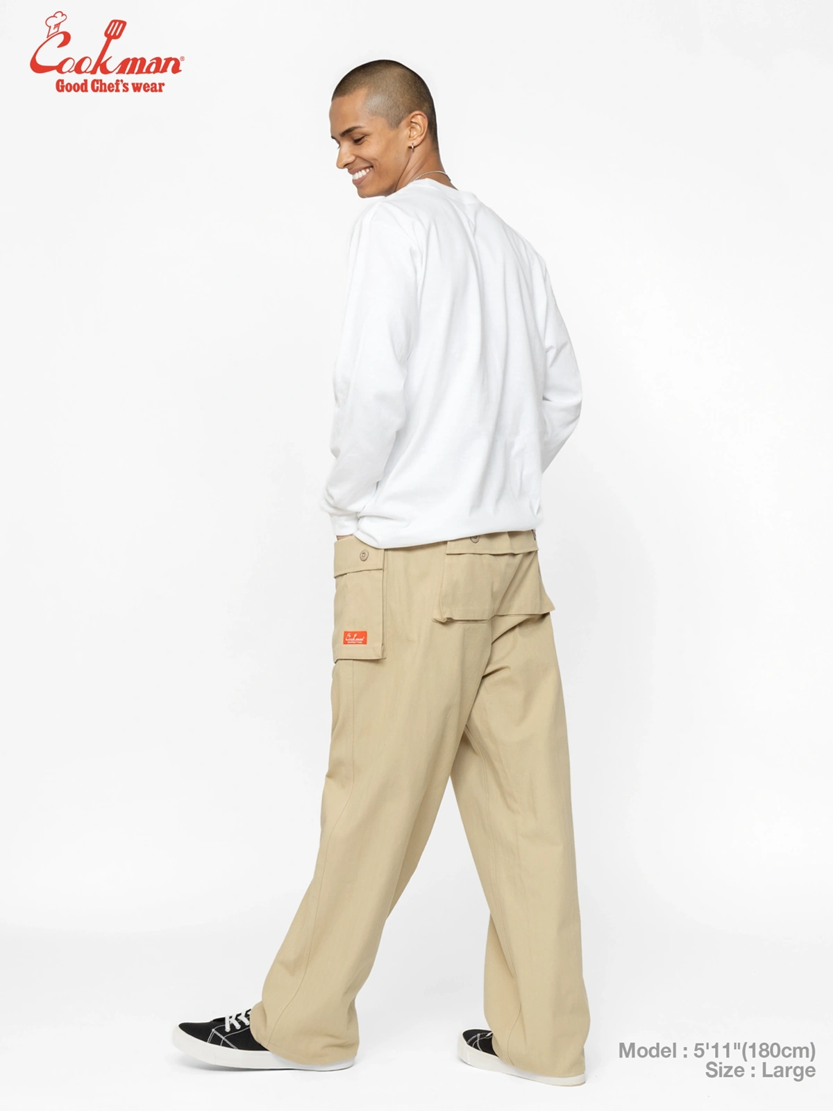 ��󥭡��ѥ�� Monkey Pants Herringbone Beige