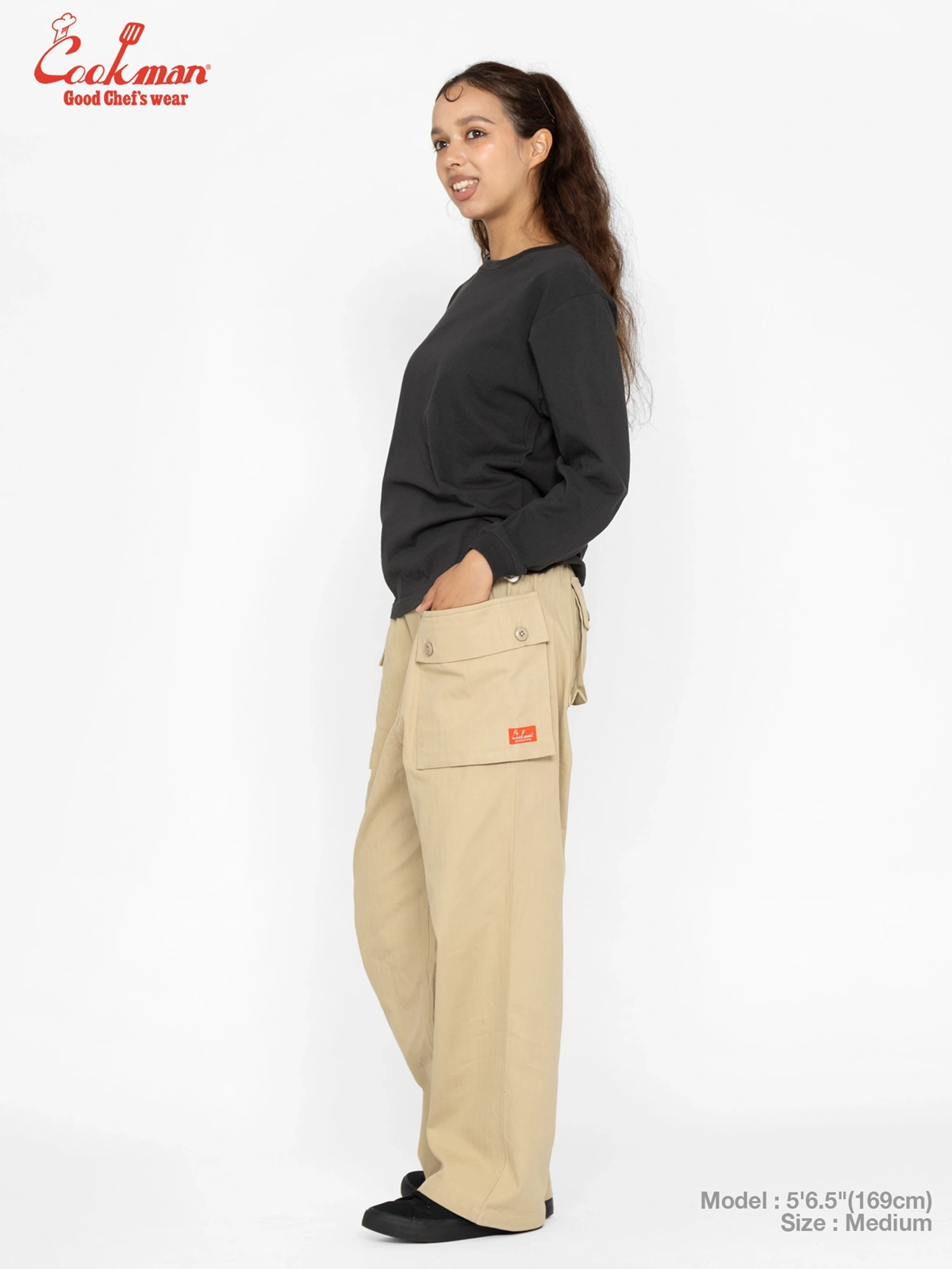 ��󥭡��ѥ�� Monkey Pants Herringbone Beige