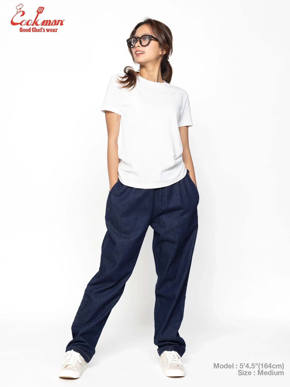 �����եѥ�� Chef Pants Denim Navy