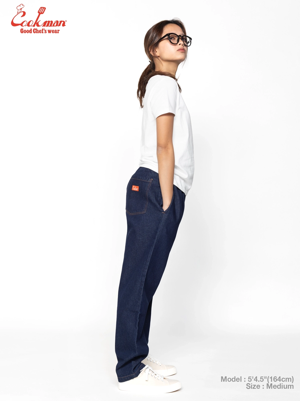 �����եѥ�� Chef Pants Denim Navy