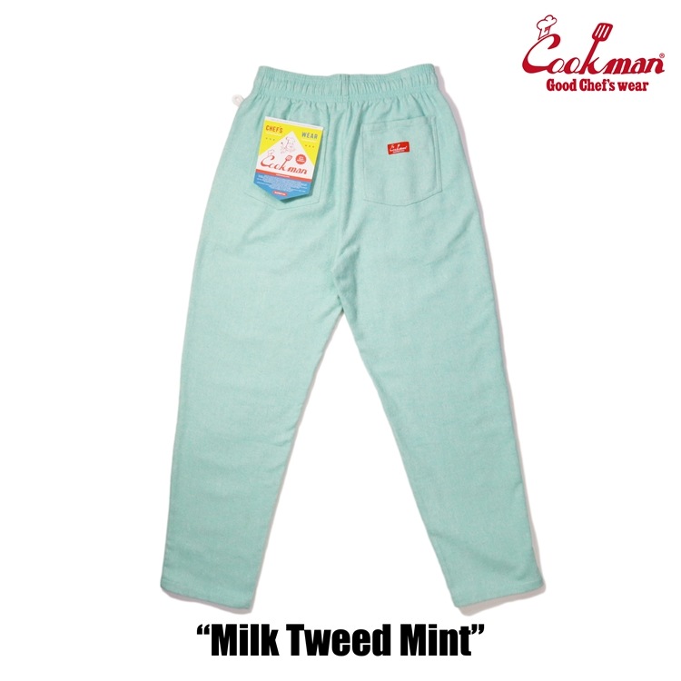 եѥ Chef Pants Milk Tweed Mint