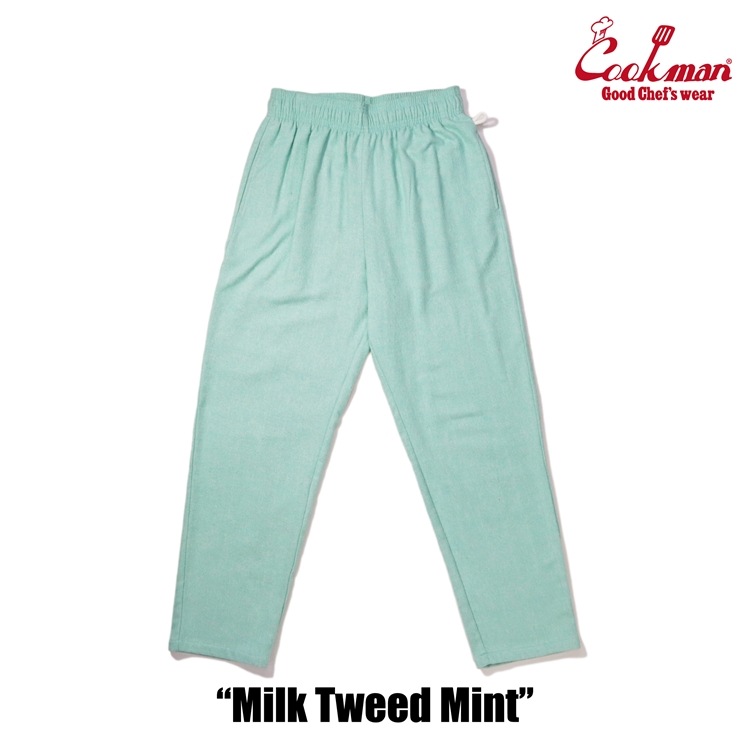 եѥ Chef Pants Milk Tweed Mint