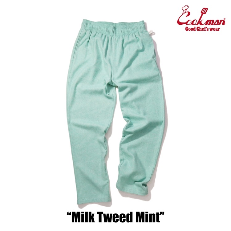 եѥ Chef Pants Milk Tweed Mint