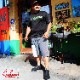 եѥ Chef Pants Short Front pocket Hickory Navy