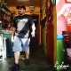 եѥ Chef Pants Short Front pocket Hickory Navy