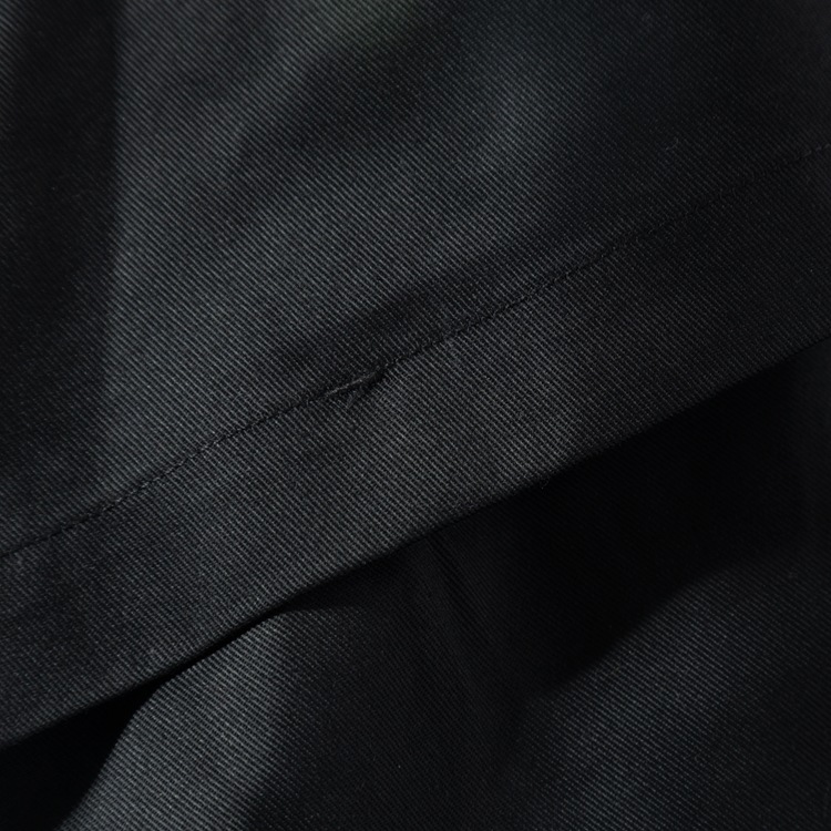 �����ե����� Chef Coat Short Sleeve Vented Black