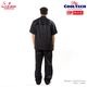 �����ե����� Chef Coat Short Sleeve Vented Black
