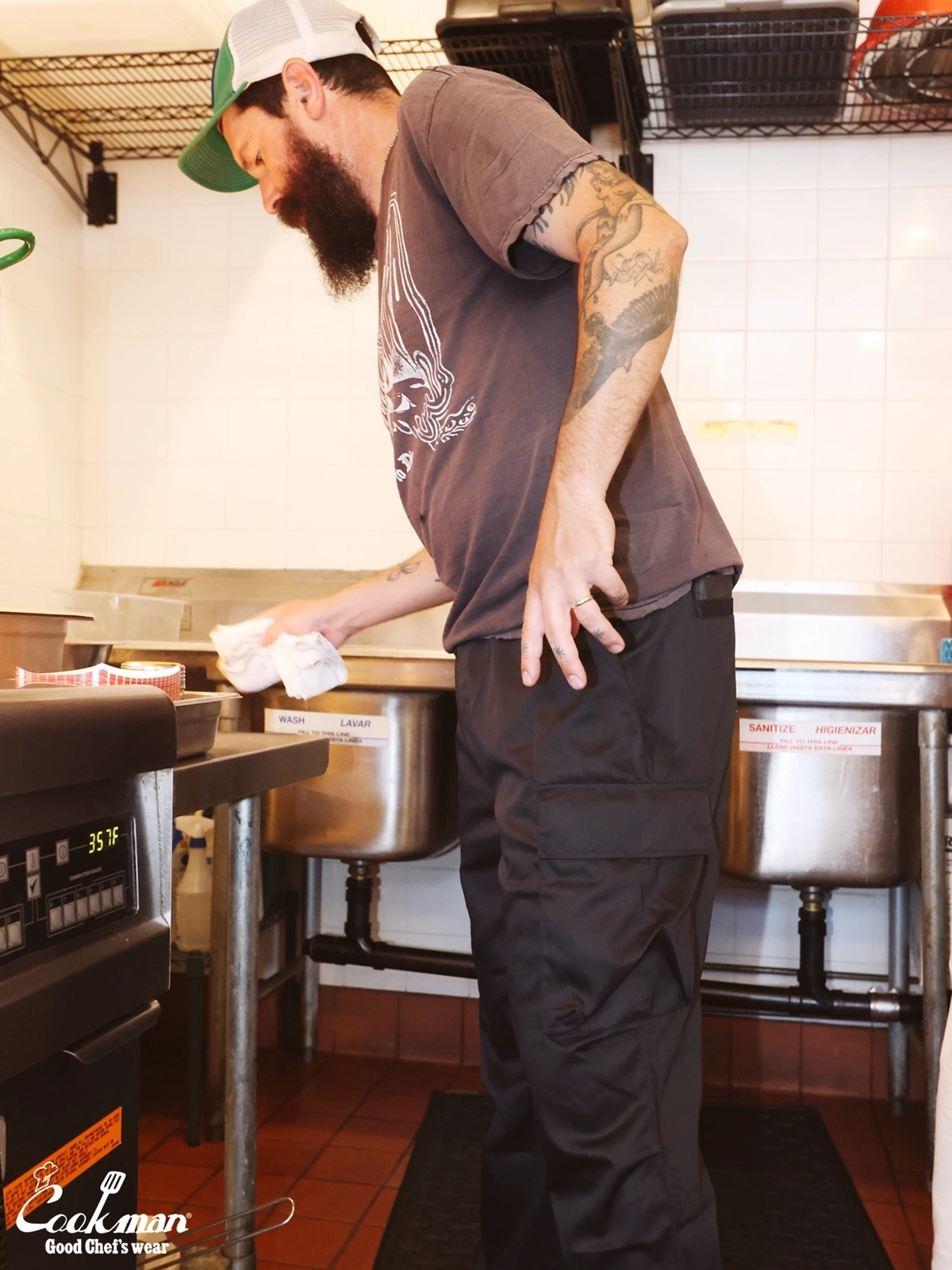 �����ƥ�����ѥ�� Tactical Cargo Pants Black