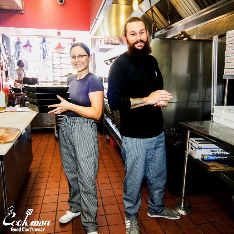 �����եѥ�� Chef Pants Hickory
