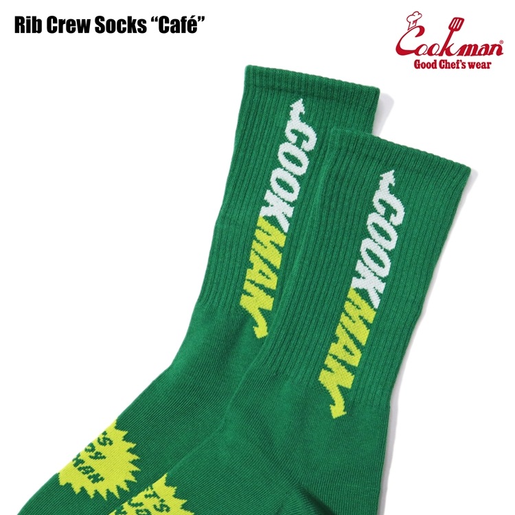 å Rib Crew Socks Cafe