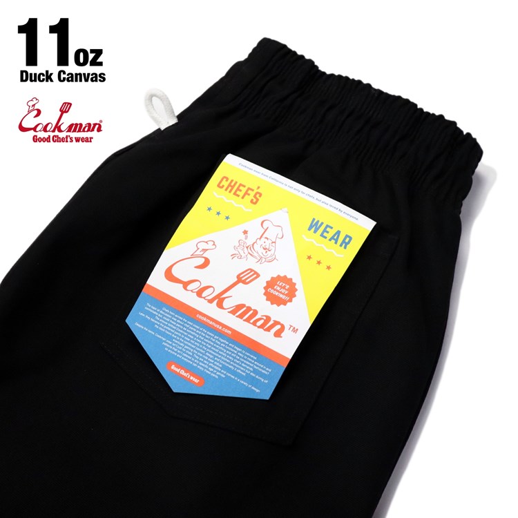 եѥ Chef Pants Duck Canvas Black