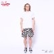 եѥ Chef Pants Short Front pocket Checker Black
