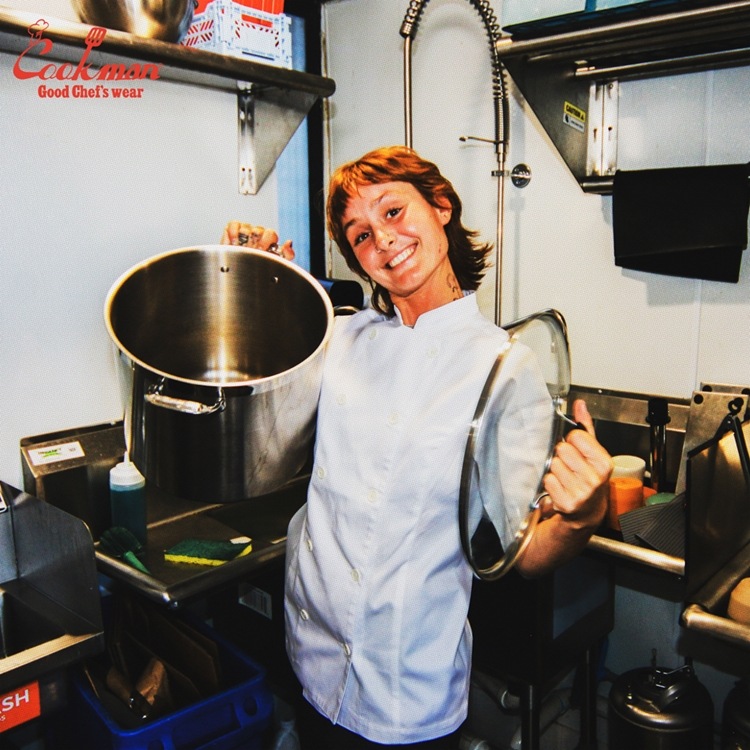 �����ե����� Chef Coat Short Sleeve Side Mesh White (Women��s)