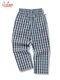 �����եѥ�� Chef Pants Semiwide PALAKA Check Navy