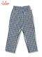 �����եѥ�� Chef Pants Semiwide PALAKA Check Navy