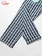 �����եѥ�� Chef Pants Semiwide PALAKA Check Navy