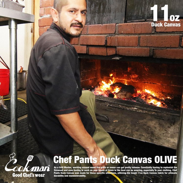 �����եѥ�� Chef Pants Duck Canvas Olive